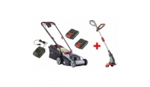 Набір акумуляторного садового інструменту AL-KO Easy Flex: газонокосарка AL-KO 34.8 Li + триммер AL-KO GT 2025